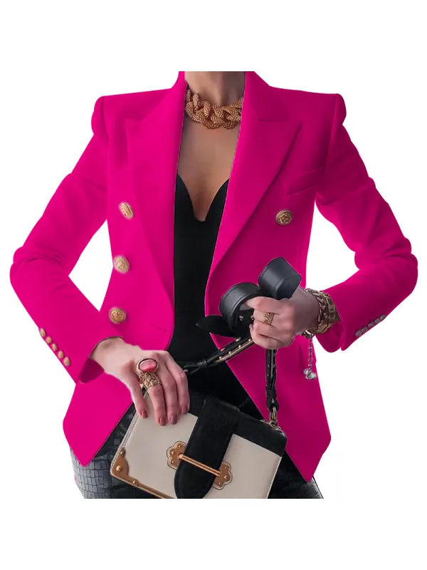 Chic Blazer with Sophisticated Button Details