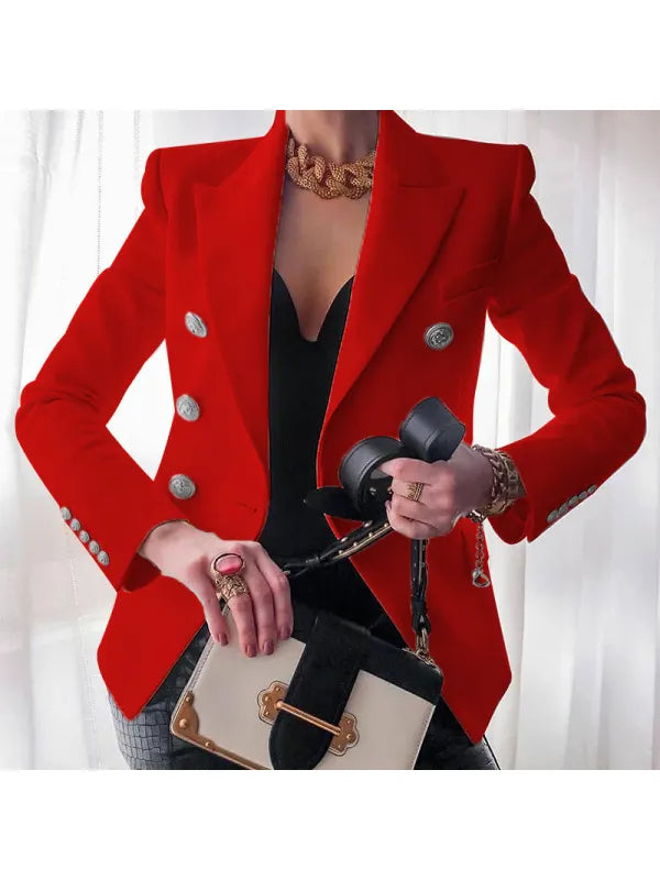 Chic Blazer with Sophisticated Button Details