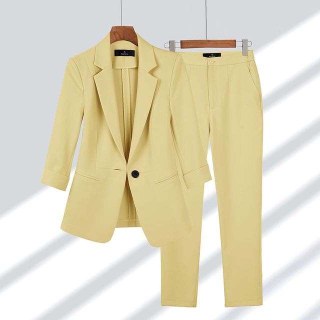 Blazer and Trousers Set