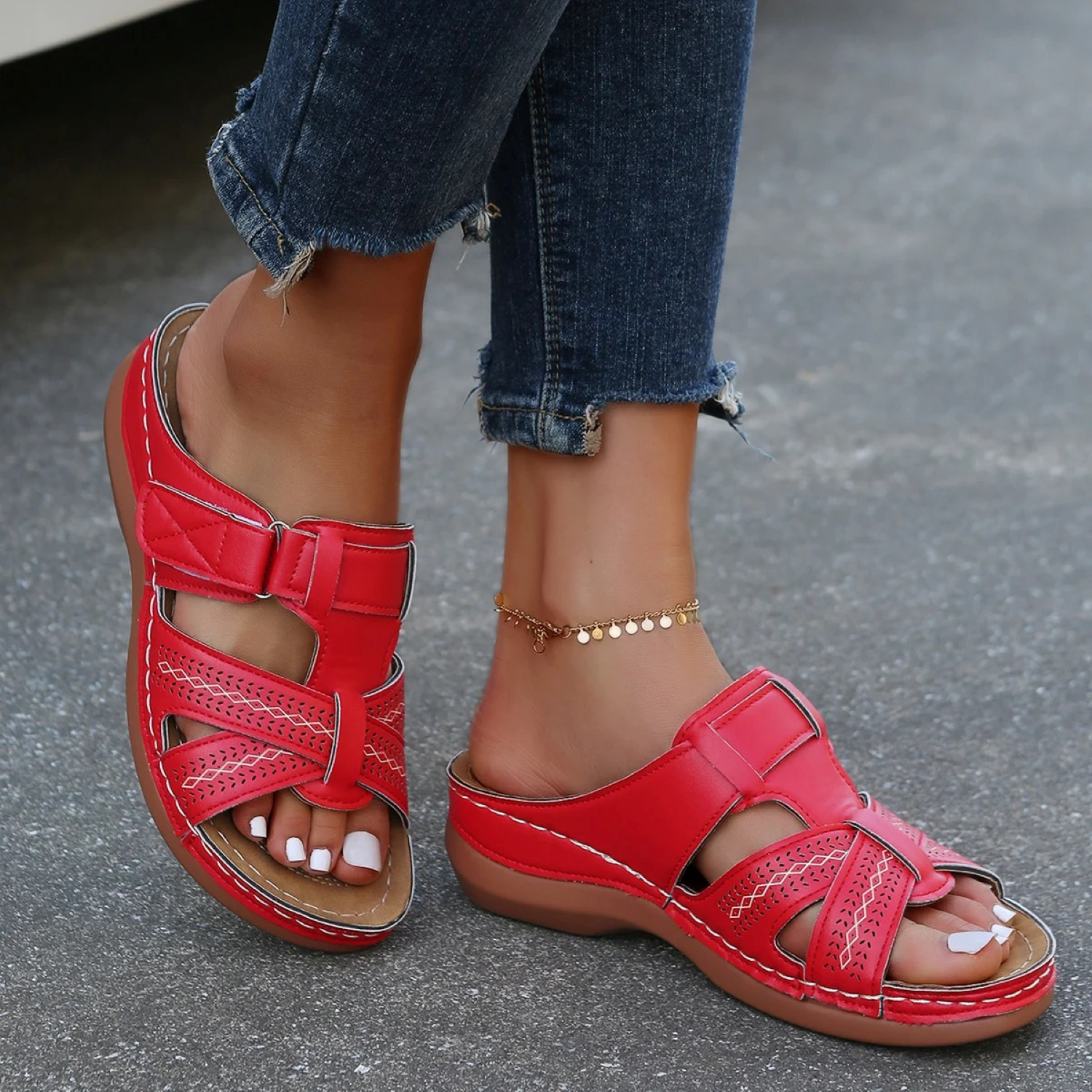 Open-Toe Sandals for Women - Perfect for Summer