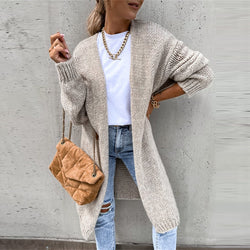 Chic and Cozy Long Knit Cardigan for Women