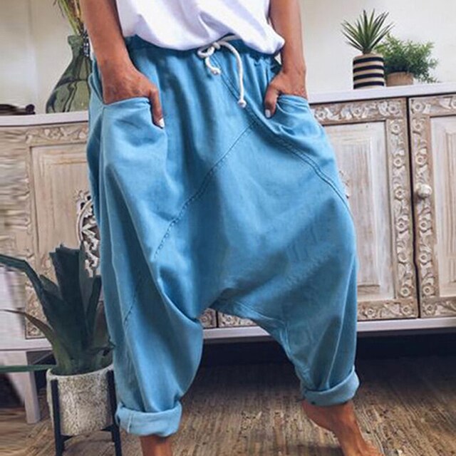 Women's Bohemian-Inspired Harem Pants