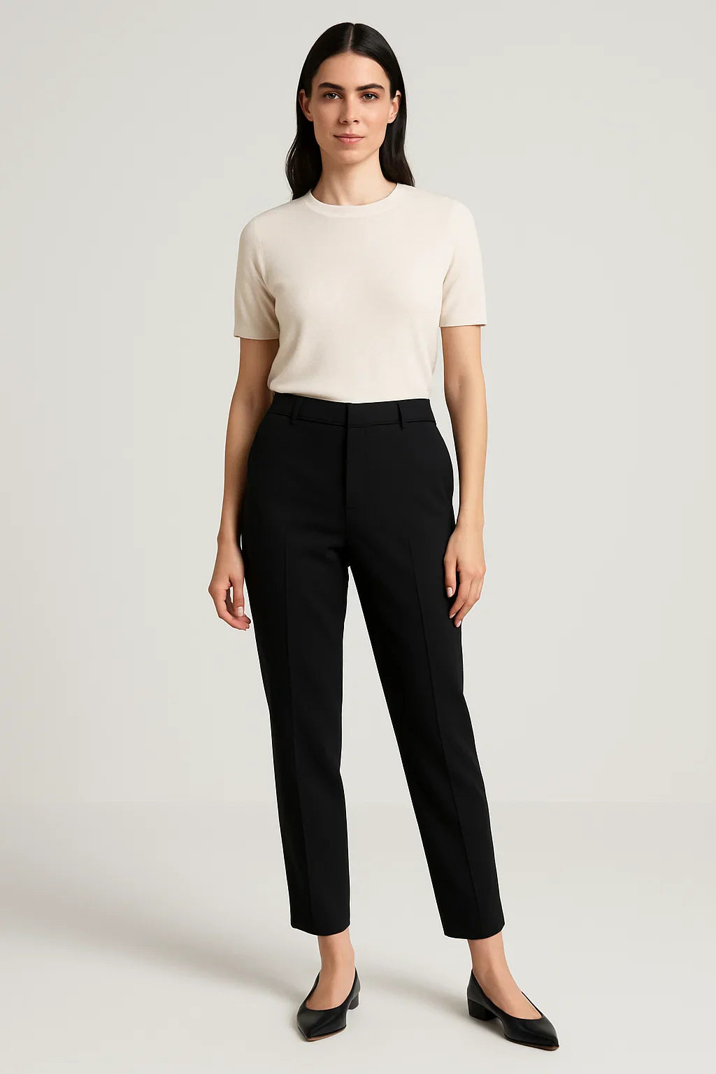 Rena - Slim Fit Urban Trousers